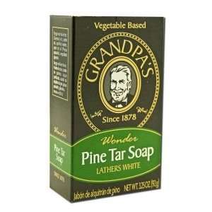  Grandpa Brands Co.   Pine Tar Soap Medium Size   3.25 oz Beauty