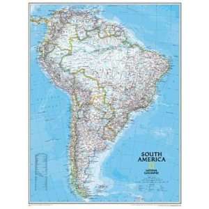   Maps RE00620069 South America Map Map Type Tubed Toys & Games