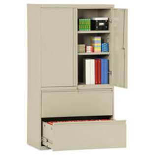 Alera ALELA563619PY   Two Drawer Lateral File Cabinet With Storage 