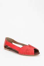 Ecote Farrah Braided Peep Toe Skimmer