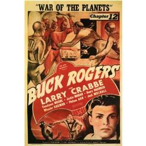 Buck Rogers Movie Poster (11 x 17 Inches   28cm x 44cm) (1939) Style D 