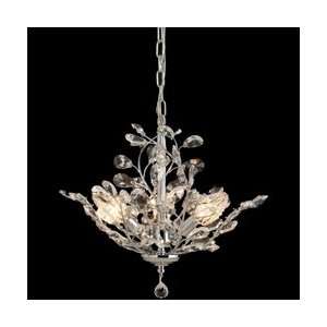   19 Inch Multicolored Teddington Chandelier with Polished Chrome Finish