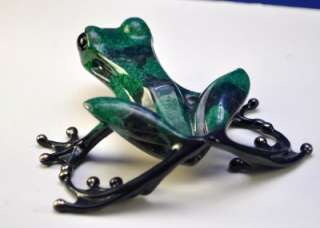 FOCUSED Frogman Tim Cotterill Bronze Frog RETIRED  