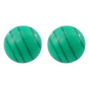    Simulated Malachite   Magnetic Therapy Earrings (E708) Jewelry