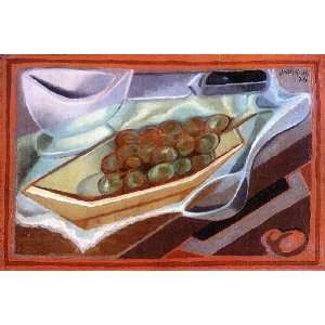 Hand Made Oil Reproduction   Juan Gris   24 x 16 inches   The Bunch of 