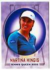 vintage martina hingis tennis queen 2002 limited series 50 returns