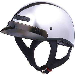 GMAX GM35 Half Dressed Adult Touring Motorcycle Helmet   Pearl White 