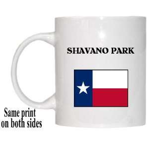  US State Flag   SHAVANO PARK, Texas (TX) Mug Everything 