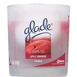  Glade jar Candle Apple Cinnamon 4 oz (Quantity of 5 