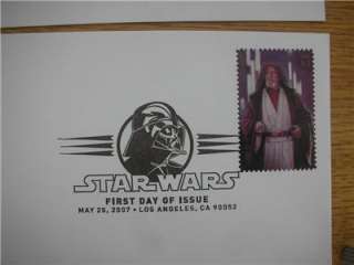 Star Wars First Day Covers. Set of 15 USA Stamps. 2007  