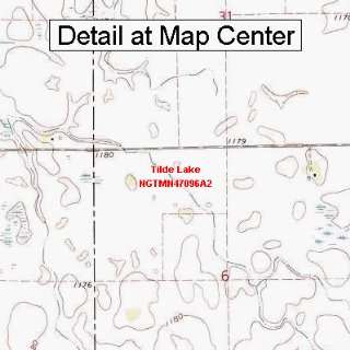  USGS Topographic Quadrangle Map   Tilde Lake, Minnesota 