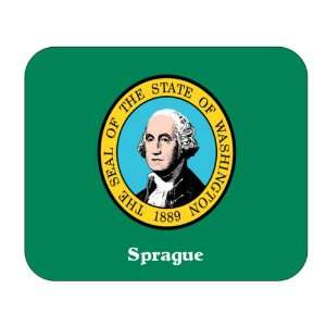  US State Flag   Sprague, Washington (WA) Mouse Pad 