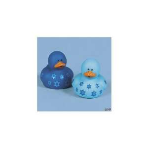  Vinyl Mini Hanukkah Rubber Duckies (12 per package) Toys 