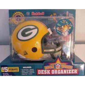  Green Bay Packers NFL Football Helmet Sports Desk 