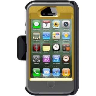 Otterbox Defender Case for iPhone 4 4S Yellow Grey   APL2 I4SUN E5 