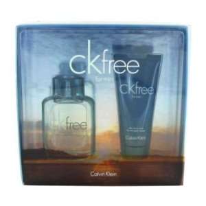  Ck Free Calvin Klein For Men 2 Pc Gift Set 1.7 Ounce Edt 