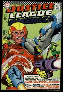 JUSTICE LEAGUE OF AMERICA #50 LORD OF TIME ATTACKS  