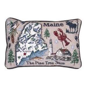  8 x 12 State of Maine The Pine Tree State Decorative 