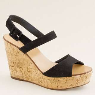 Maryanne suede wedges   wedges   Womens shoes   J.Crew