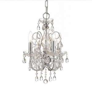  Imperial Mini Chandelier in Chrome or Gold