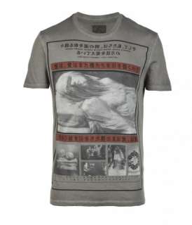 Stone S/s Crew, Men, Graphic T Shirts, AllSaints Spitalfields