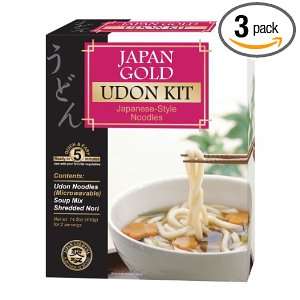 Japan Gold Udon Noodle Kit, 14.5 Ounces Grocery & Gourmet Food