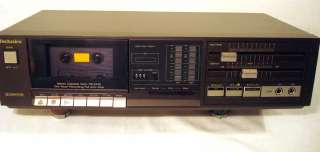   RS D400 Single Cassette Tape Deck Player Dolby NR B C NICE  