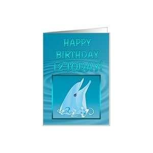  A Happy dolphin card for a 12 year old Card Toys & Games