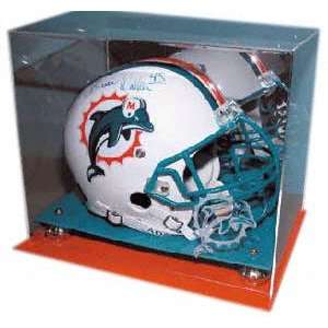  NFL Team Colors Football Helmet Display Case Sports 