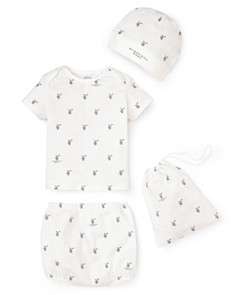 Burberry Infant Boys Hat, Tee & Bloomer Gift Set   Sizes 1 18 Months