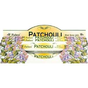  Tulasi Patchouli Incense Sticks 20 Count Box Imported from 