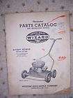 Wizard Rotary Lawn Mower Parts Catalog Manual 2X 1224 z