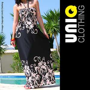 UNIQ UK Womens MAXI DRESS Maxi Dress/Long/Boho/Summer/Hippie 