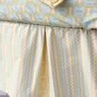 or girls nursery the three piece set includes bumper sheet and skirt