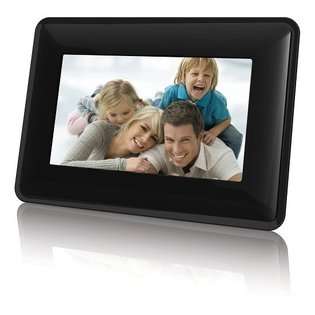 Coby Widescreen Digital Photo Frame with Photo Slideshow Mode   DP730 