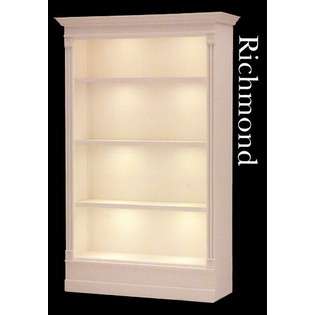 MyHomeFurnishings Richmond Lighted Display Shelving   12 Deep at 