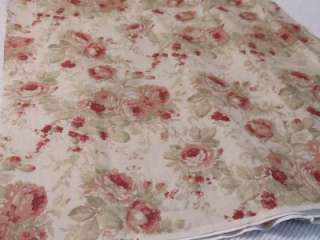 YARDS THICK DECORATOR FABRIC~ROSES~Shabby~Cottage~Chic~French 