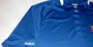 New York Giants Sideline Polo Shirt Small Reebok NFL  