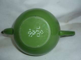 Vintage Bulgarian Green Teapot 1950`s  