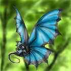 licked by the BLACK LICHEN DRAGON haunted items PENDANT tiny dragons 