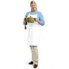 Augusta Sportswear Oversized Full Length Apron With Pockets, White 
