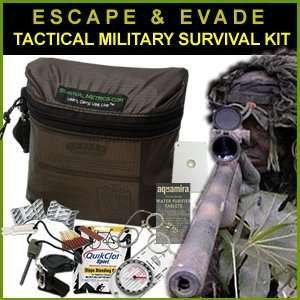 Escape & Evade Tactical Military Survival Kit  Sports 
