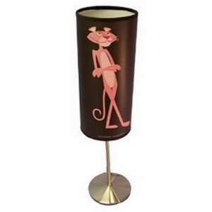   Licensed Pink Panther Classic Pink Cylinder Lamp