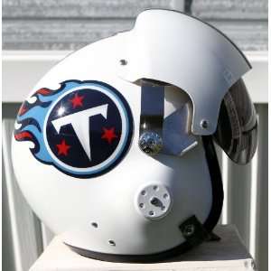  Tennessee Titans Fighter Pilot Helmet   NFL Football USAF 