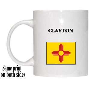  US State Flag   CLAYTON, New Mexico (NM) Mug Everything 