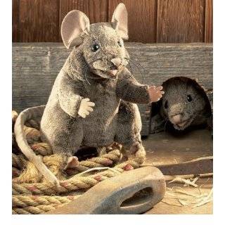 Folkmanis Brown Mouse 8in Hand Puppet