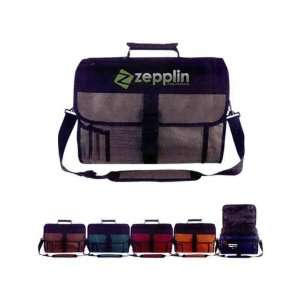  Silkscreen   Polyester expandable briefcase with outside 