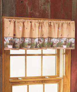 IN THE WOODS BATH SHOWER CURTAIN TOWELS RUG ACCESSORY SET BEAR MOOSE 