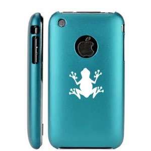 com Apple iPhone 3G 3GS Light Blue E218 Aluminum Metal Back Case Frog 