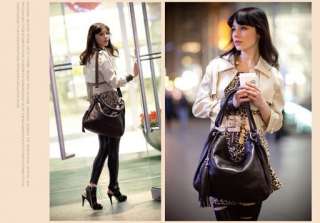 Women Genuine Leather Shoulder Handbag Tote Satchel BAG  